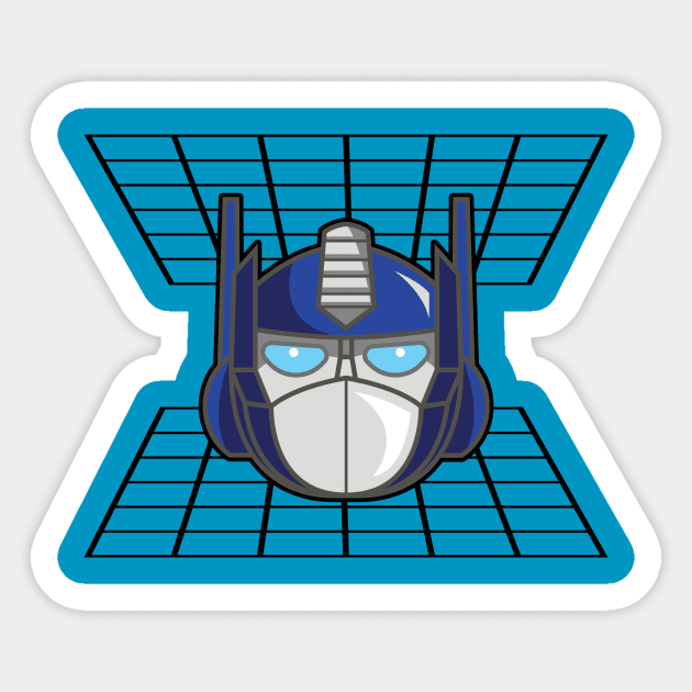 Optimus Prime Sticker by CloudCityCreations